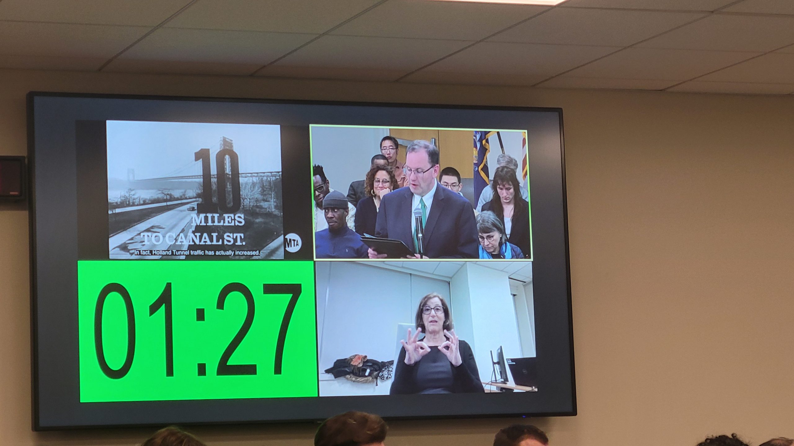 Congestion Pricing Hearing Testimony PCAC
