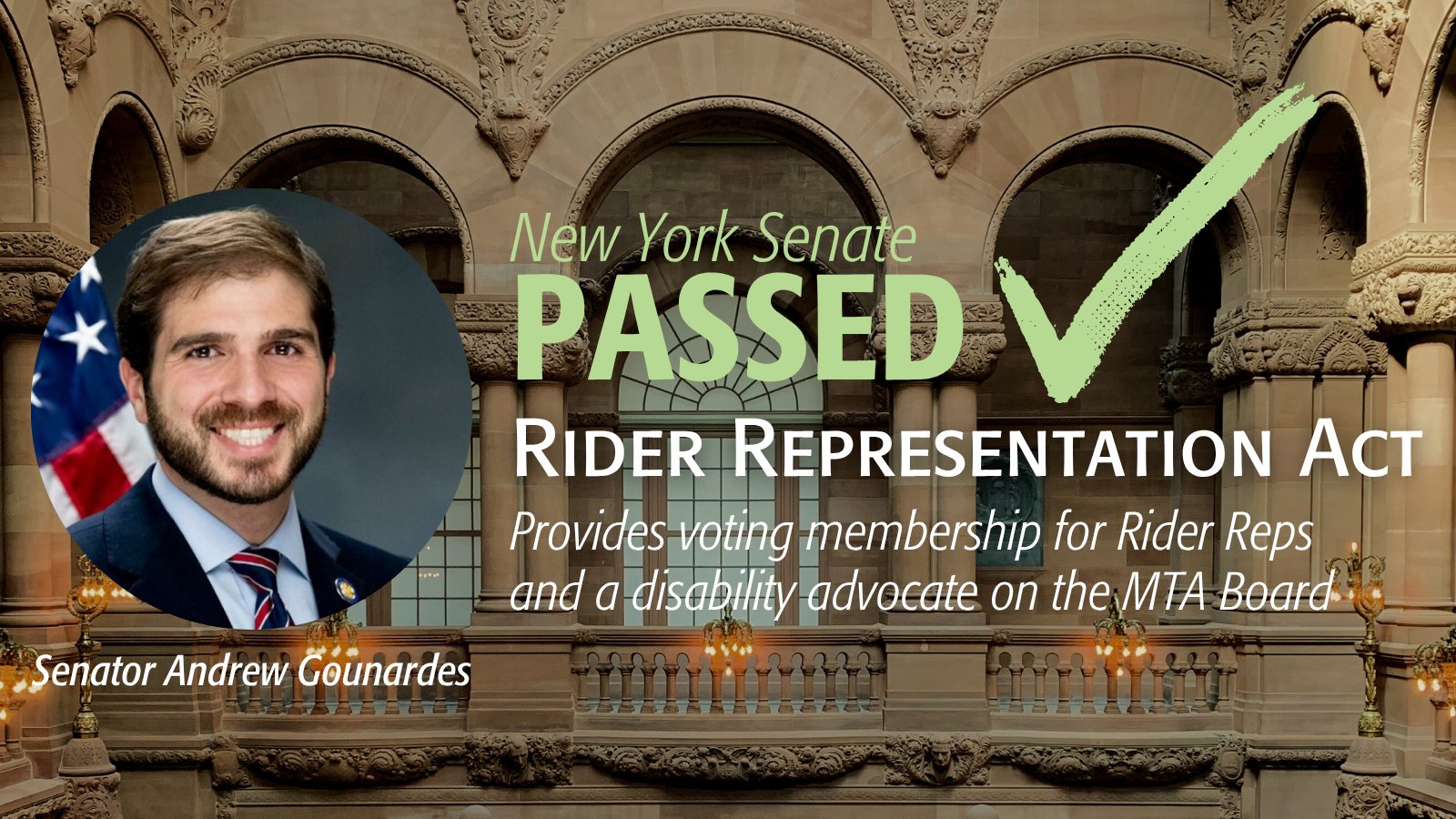 PCAC Celebrates the Passage of the Rider Rep Act by the New York State ...